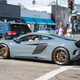 Gold BBS and a particularly loud exhaust made this 675LT a standout